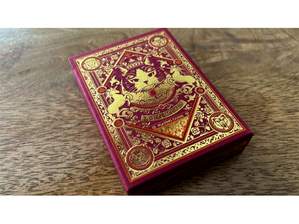 Neko Royal Red Playing Cards