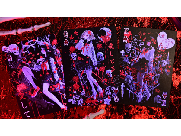 Crimson Maple Playing Cards by Evolkad
