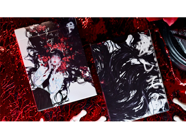 Crimson Maple Playing Cards by Evolkad