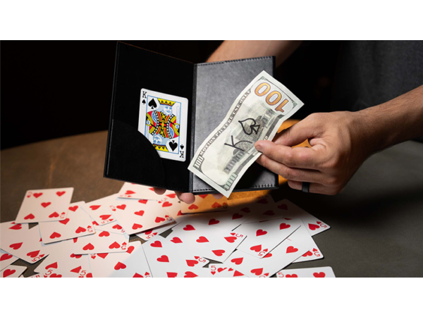 XL Z Fold Wallet (Magnetic Locking) by Murphy's Magic