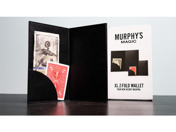XL Z Fold Wallet (Magnetic Locking) by Murphy's Magic