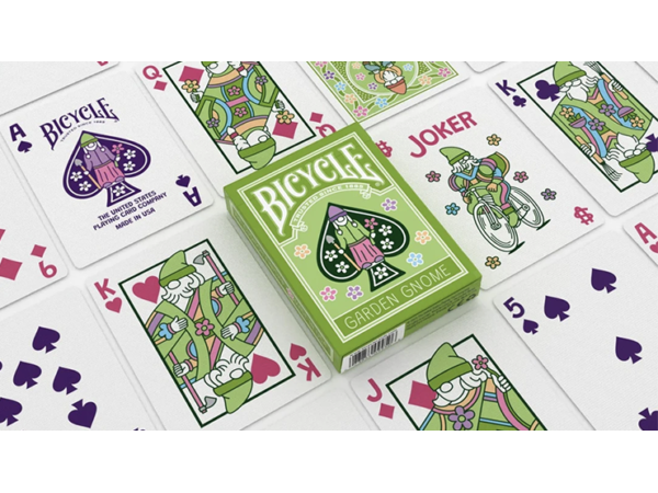 Bicycle Garden Gnome by US Playing Card Co