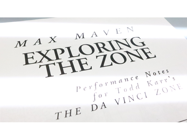Max Maven's Exploring the Zone and The Da Vinci Zone - Booktest