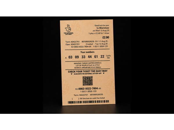 Cosmos UK Lotto Roll by BlackBox Magic Creations