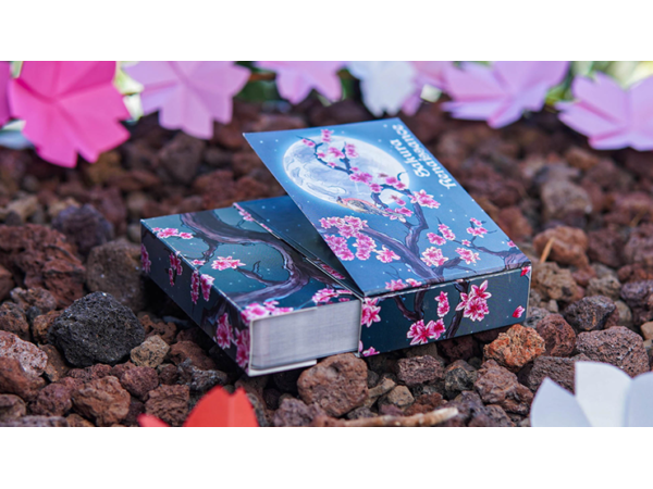Sakura Renaissance 3D Pop-up Moonlight Edition Playing Cards