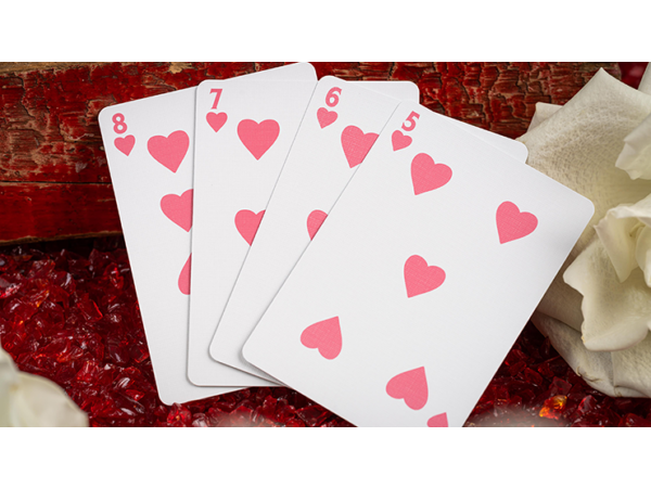 Good Pals Valentine's Pink Playing Cards