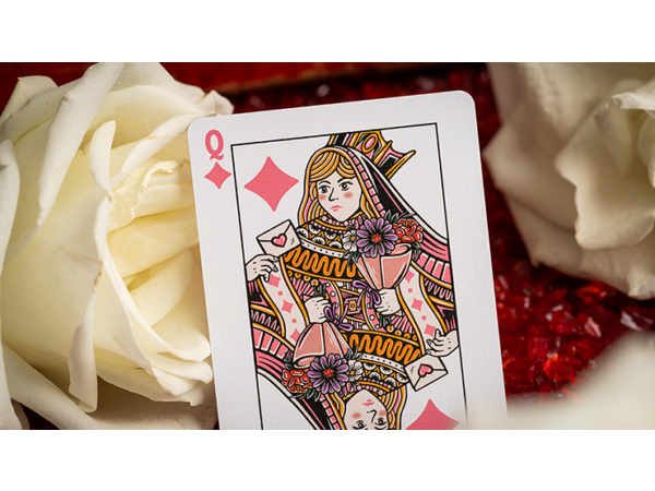 Good Pals Valentine's Pink Playing Cards