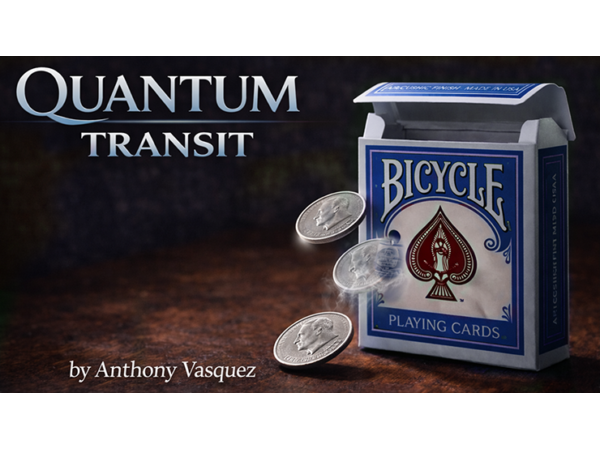 Quantum Transit (Blue) by Anthony Vasquez