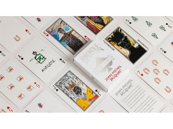 Bicycle Jean-Michel Basquiat (Box Set Red/Blue) by US Playing Cards