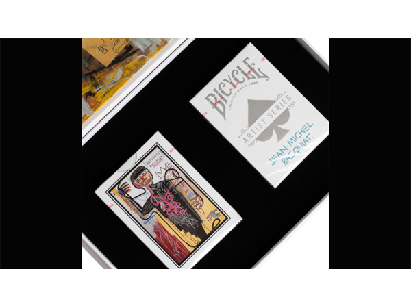 Bicycle Jean-Michel Basquiat (Box Set Red/Blue) by US Playing Cards