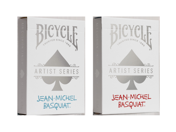 Bicycle Jean-Michel Basquiat (Box Set Red/Blue) by US Playing Cards