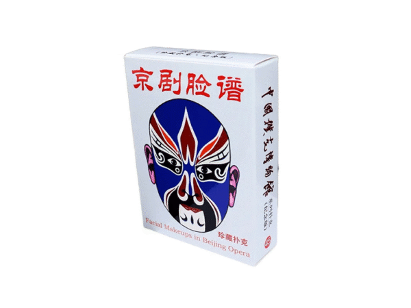 Facial Makeups in Beijing Opera Playing Cards