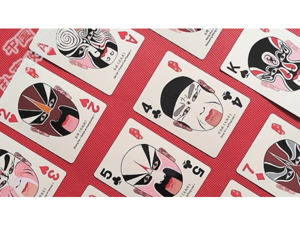 The Three Kingdoms of Peking Opera  Playing Cards