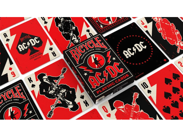 Bicycle AC/DC Playing Cards by US Playing Cards