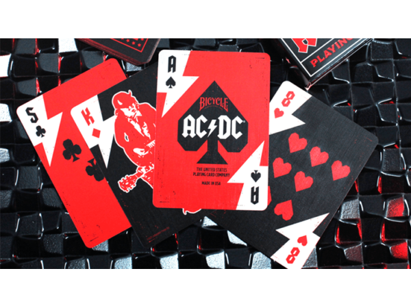 Bicycle AC/DC Playing Cards by US Playing Cards