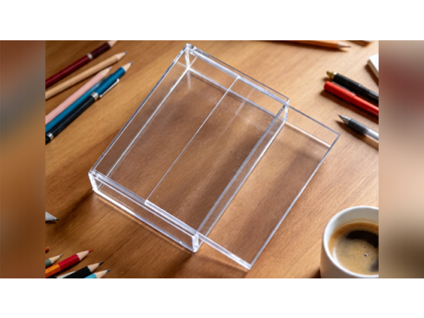 Plexiglass Card Case (1 Deck Case) by MS Magic
