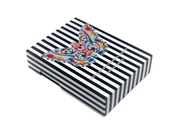 MOTHS (Stripe Edition) by Matthew Palladino