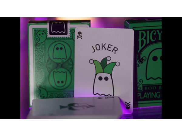 Bicycle Boo Back Playing Cards (Green)