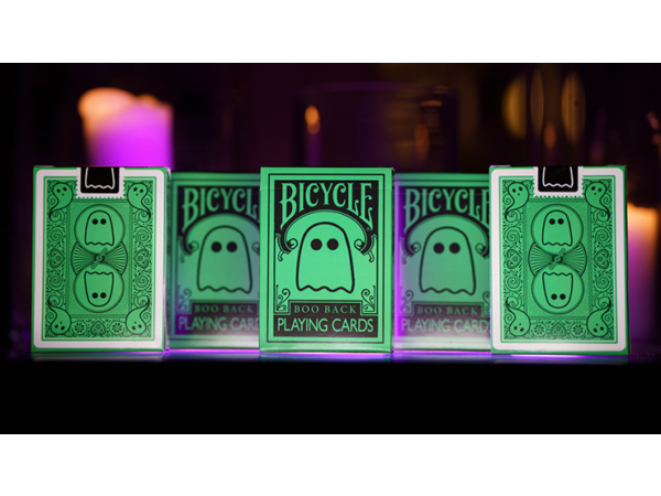 Bicycle Boo Back Playing Cards (Green)