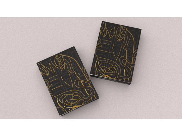 Frankenstein Series Egypt Edition (Gilded) Playing Cards