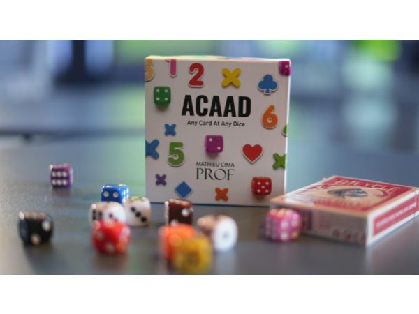 ACAAD - Any Card at Any Dice by Mathieu Cima (Red)
