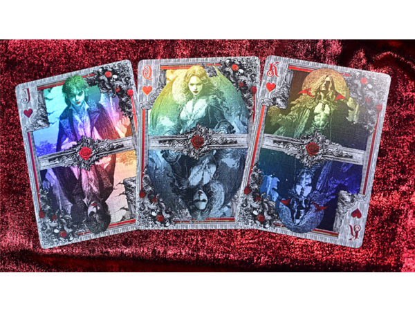 Trinity of Night - Vampire HOLO Playing Cards by Evokad