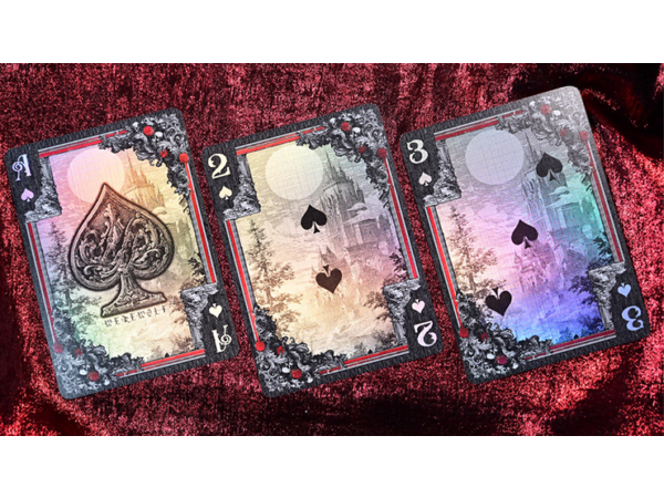 Trinity of Night - Werewolf HOLO Playing Cards by Evokad