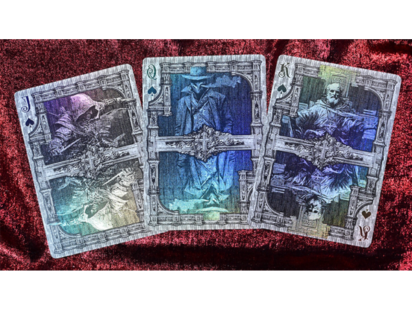 Trinity of Night - Demon Hunter HOLO Playing Cards by Evokad