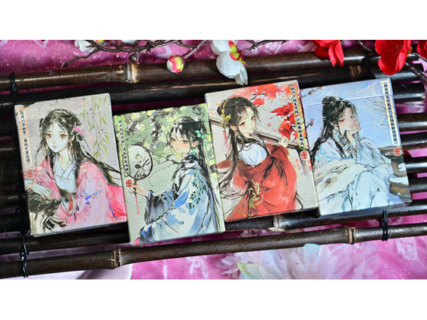Splendor of the Four Seasons - Autumn   Playing Cards by Hidden Light