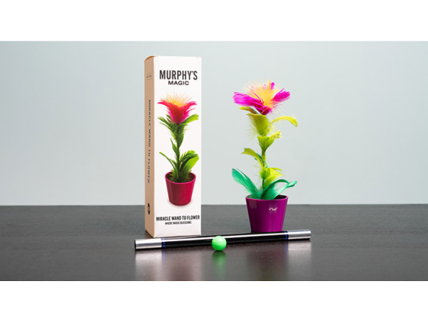 Miracle Wand to Flower by Murphy's Magic
