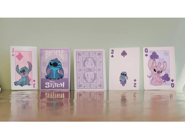 Bicycle Disney Stitch (Purple) Playing Cards by US Playing Card Co