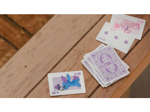 Bicycle Disney Stitch (Purple) Playing Cards by US Playing Card Co