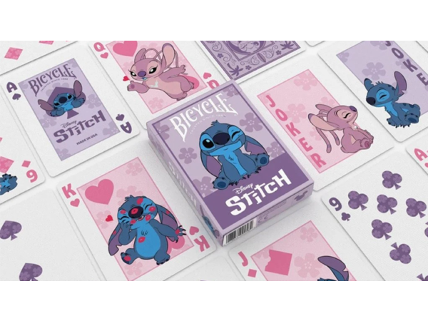 Bicycle Disney Stitch (Purple) Playing Cards by US Playing Card Co