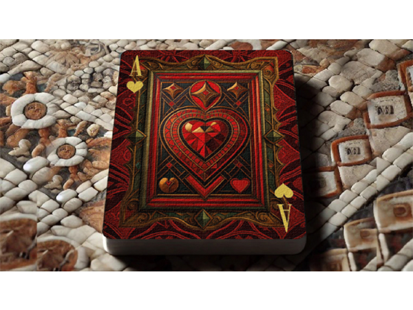 The Spirit of Cubism (Dark Black) Playing Cards