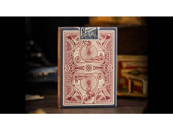 Le Voyage Du Chat Rouge Playing Cards by Stockholm17