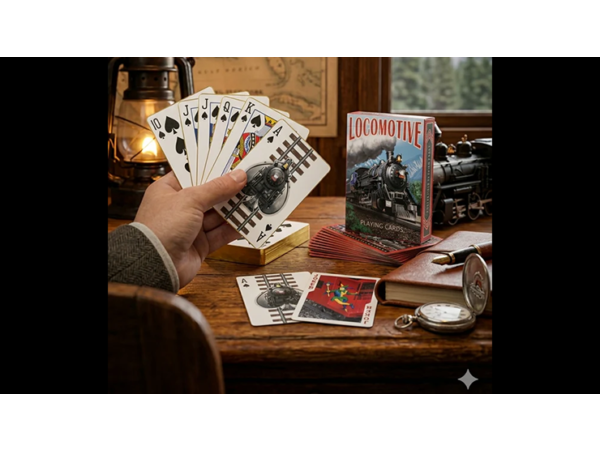 Locomotive Playing Cards by Collectable Playing Cards