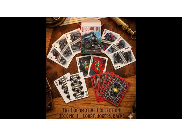 Locomotive Playing Cards by Collectable Playing Cards