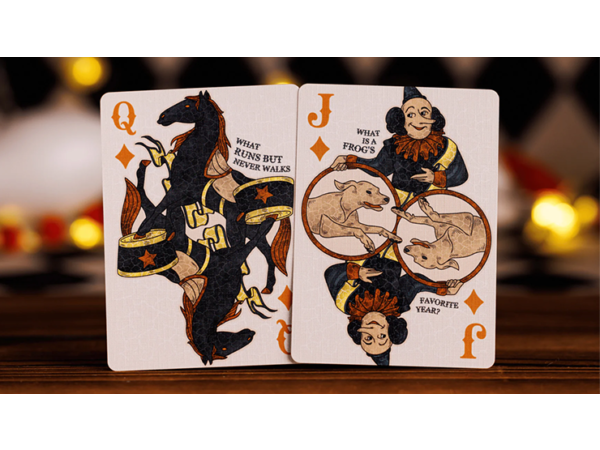 Standard Edition Night at the Circus (Animal Show) Playing Cards by Anti-Faro