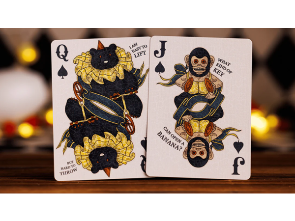 Standard Edition Night at the Circus (Animal Show) Playing Cards by Anti-Faro