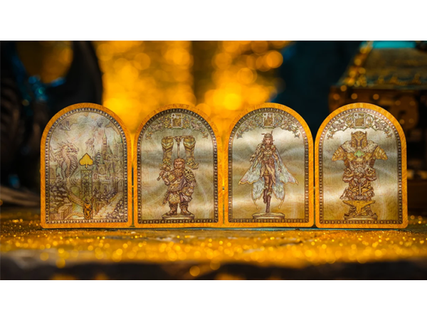 Portal Walnut Boxset Playing Cards by Ark Playing Cards