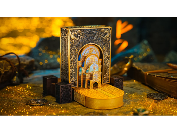 Portal Walnut Boxset Playing Cards by Ark Playing Cards