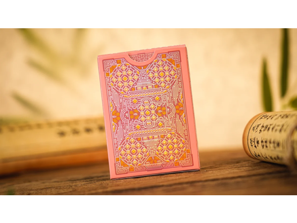 Ancient Relics Gem Playing Card by 52 Muse (Pink)