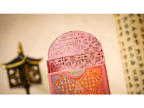 Ancient Relics Gem Playing Card by 52 Muse (Pink)