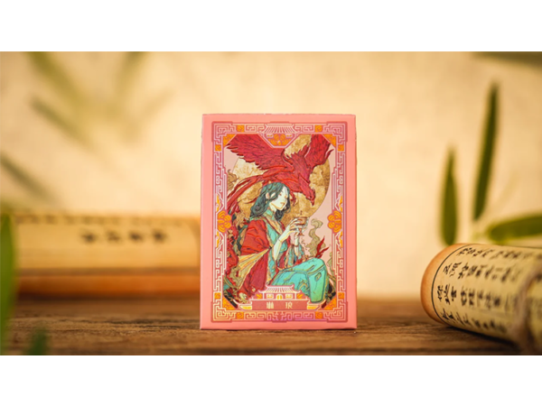 Ancient Relics Gem Playing Card by 52 Muse (Pink)
