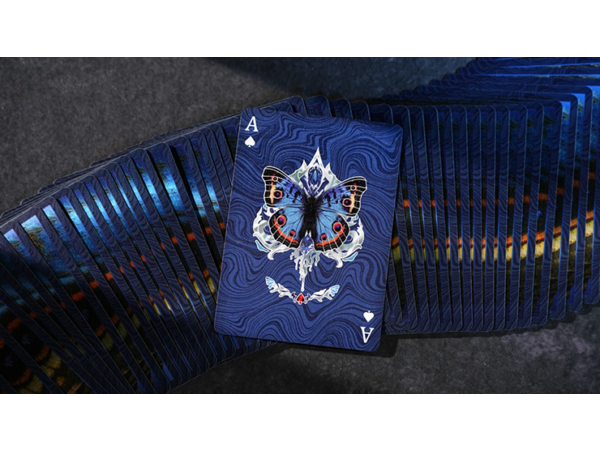 Morpho V2 (Sapphire) Playing Cards by TCC Fashion