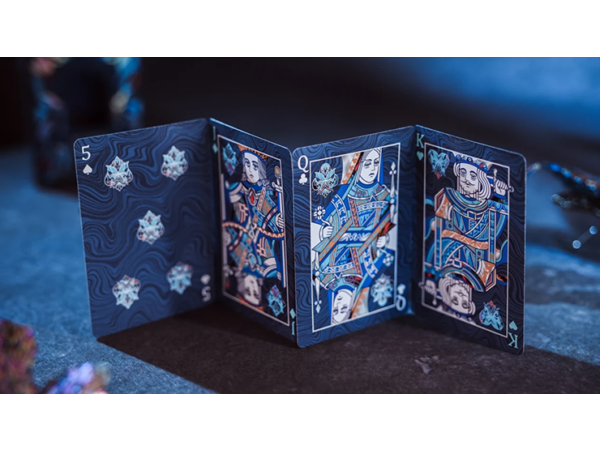 Morpho V2 (Sapphire) Playing Cards by TCC Fashion