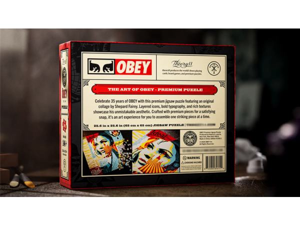 OBEY Jigsaw Puzzle by theory11