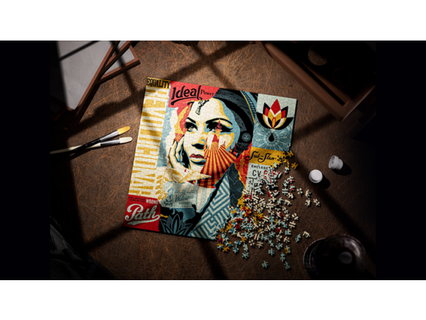 OBEY Jigsaw Puzzle by theory11