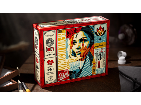 OBEY Jigsaw Puzzle by theory11