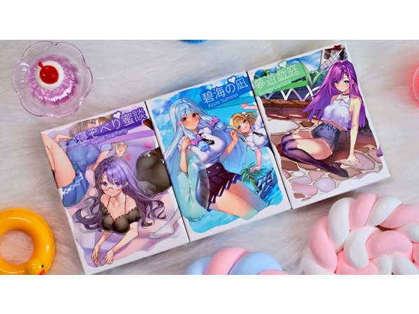 Sweet Cosplay Show - Azure Summer Playing Cards